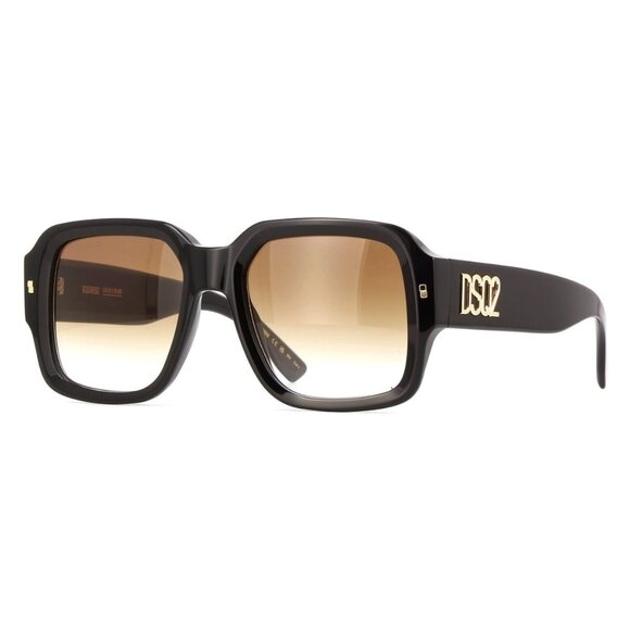 Dsquared2 Accessories - A0615Z New DSQUARED2 Black Square D2 0106/S 807HA Sunglasses Women